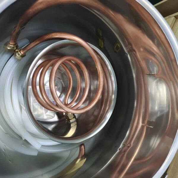 Kisüsti dupla fenekű pálinkafőző 33L - Image 2